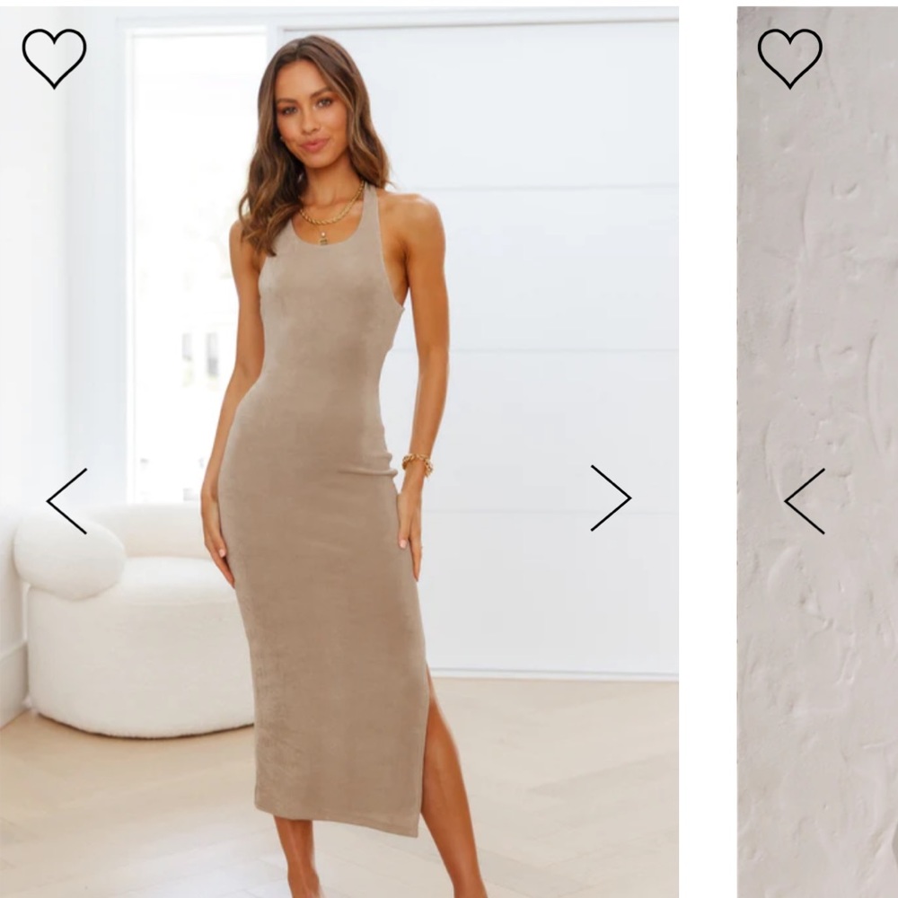 Hello Molly Question time dress in Grey
